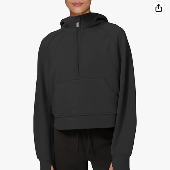 Cropped Quarter Zip - Picture 2 of 2